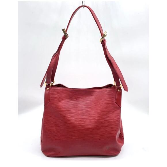 Auth Louis Vuitton Epi Red Mandara MM Shoulder Bag W/Dustbag - Picture 5 of 15